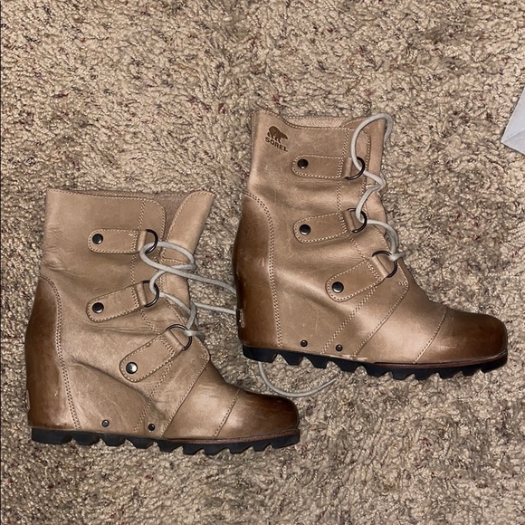 Sorel Joan Of Artic Wedge II Ankle Boots - Picture 4 of 4